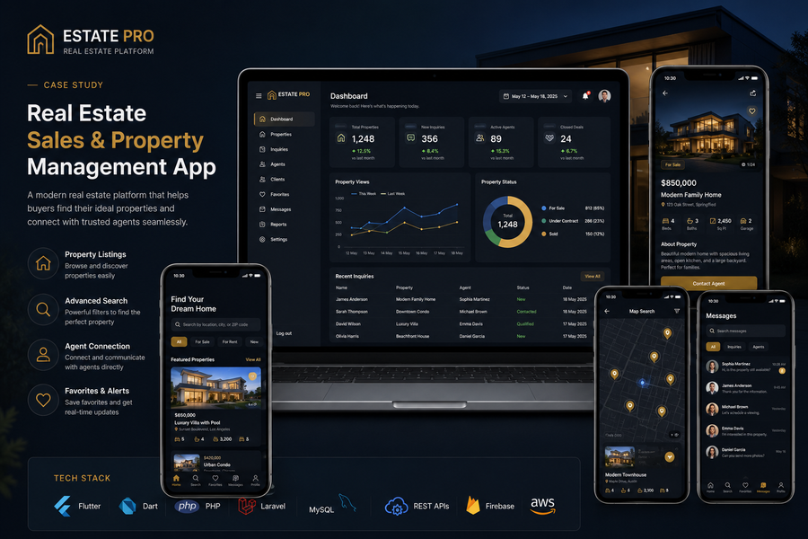 Real Estate Sales App