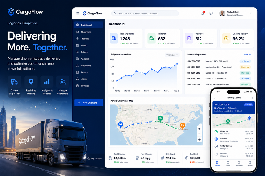 Logistics & Shipment Management Platform