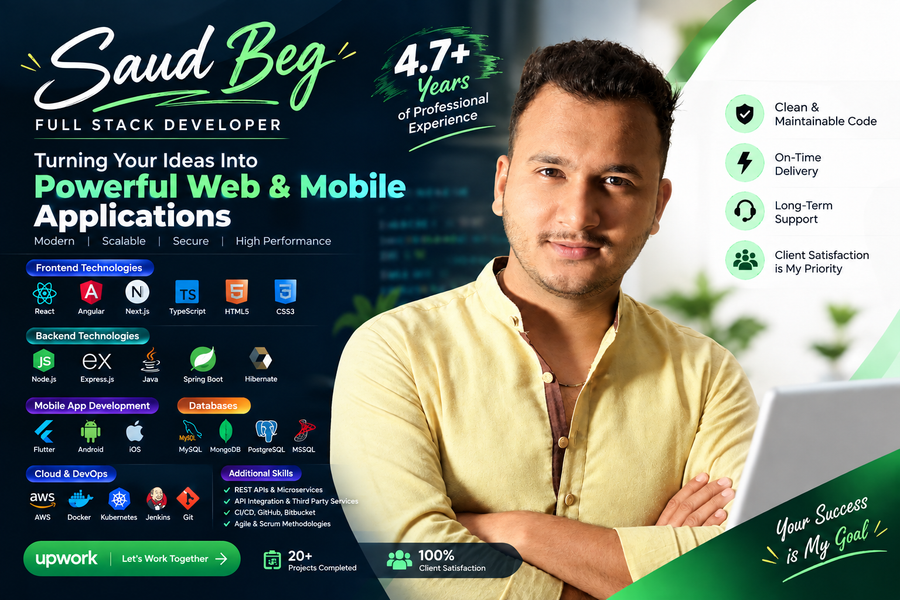 Full Stack Developer | Web & Mobile App Developer